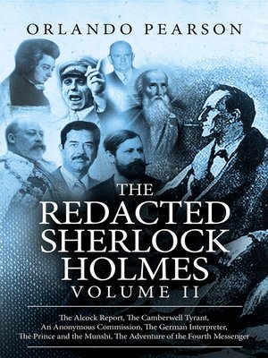 cover image of The Redacted Sherlock Holmes, Volume 2